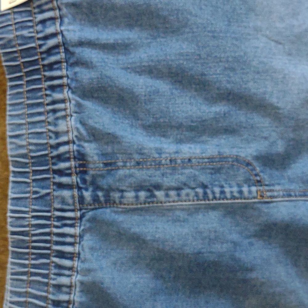 Terra & and Sky high rise plus sized denim jean shorts 2x 20W-22W New with tags! - Picture 3 of 10